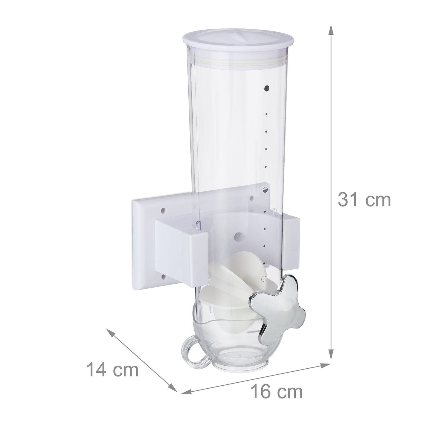 Muesli machine for wall mounting 1.7 l