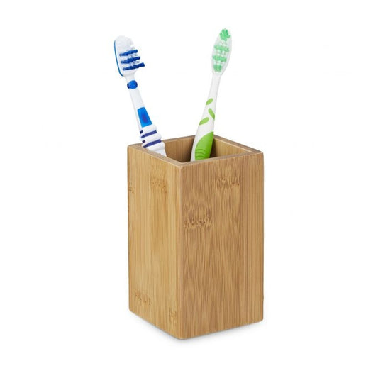 Mug for toothbrush in bamboo