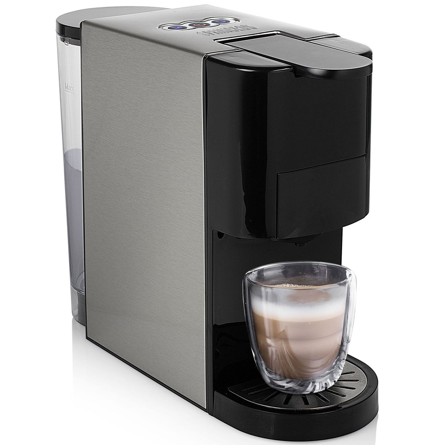 Multi Capsule machine stainless steel 4-in-1