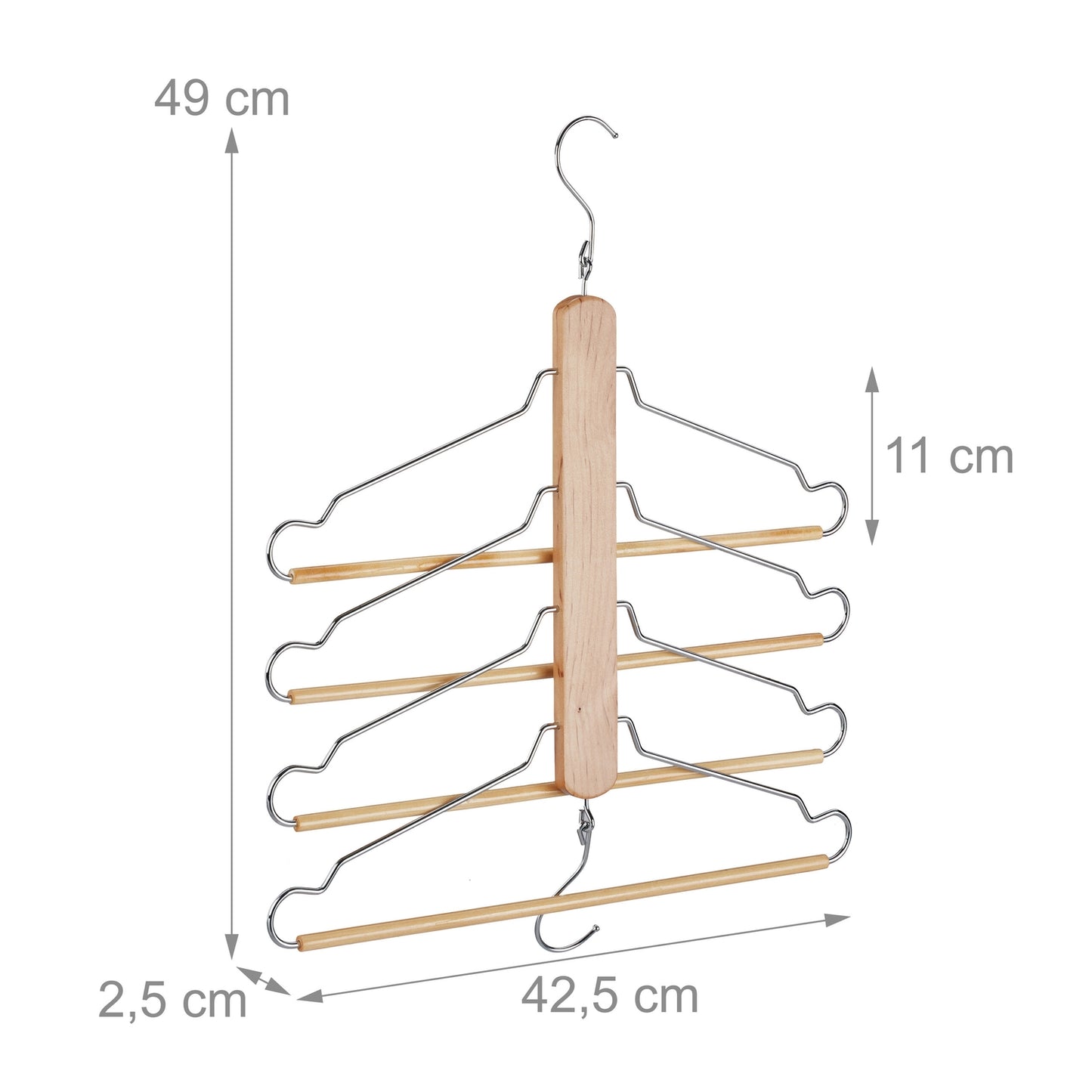 Multi Clothes Hangers – Space-Saving Wardrobe Organizer