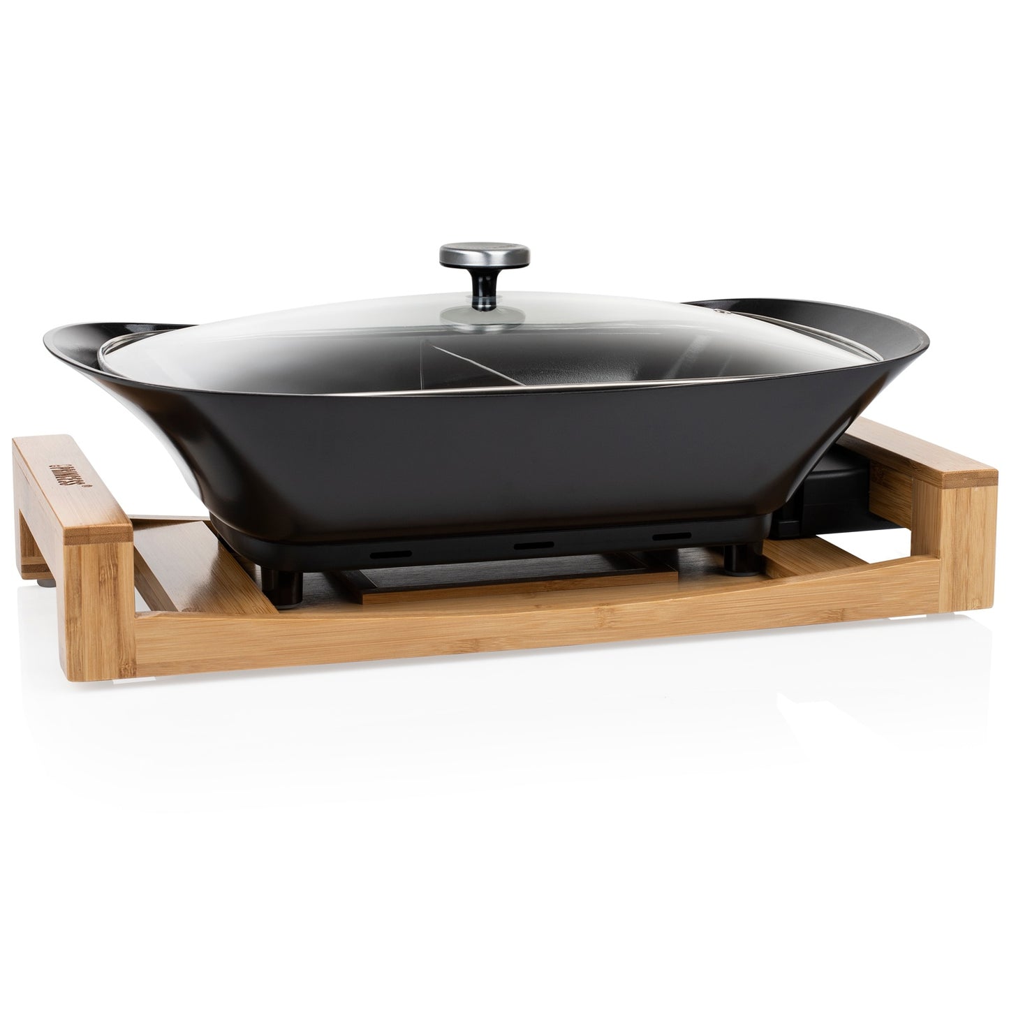 Multi Cook Pure Black Bamboo Ceramic pot