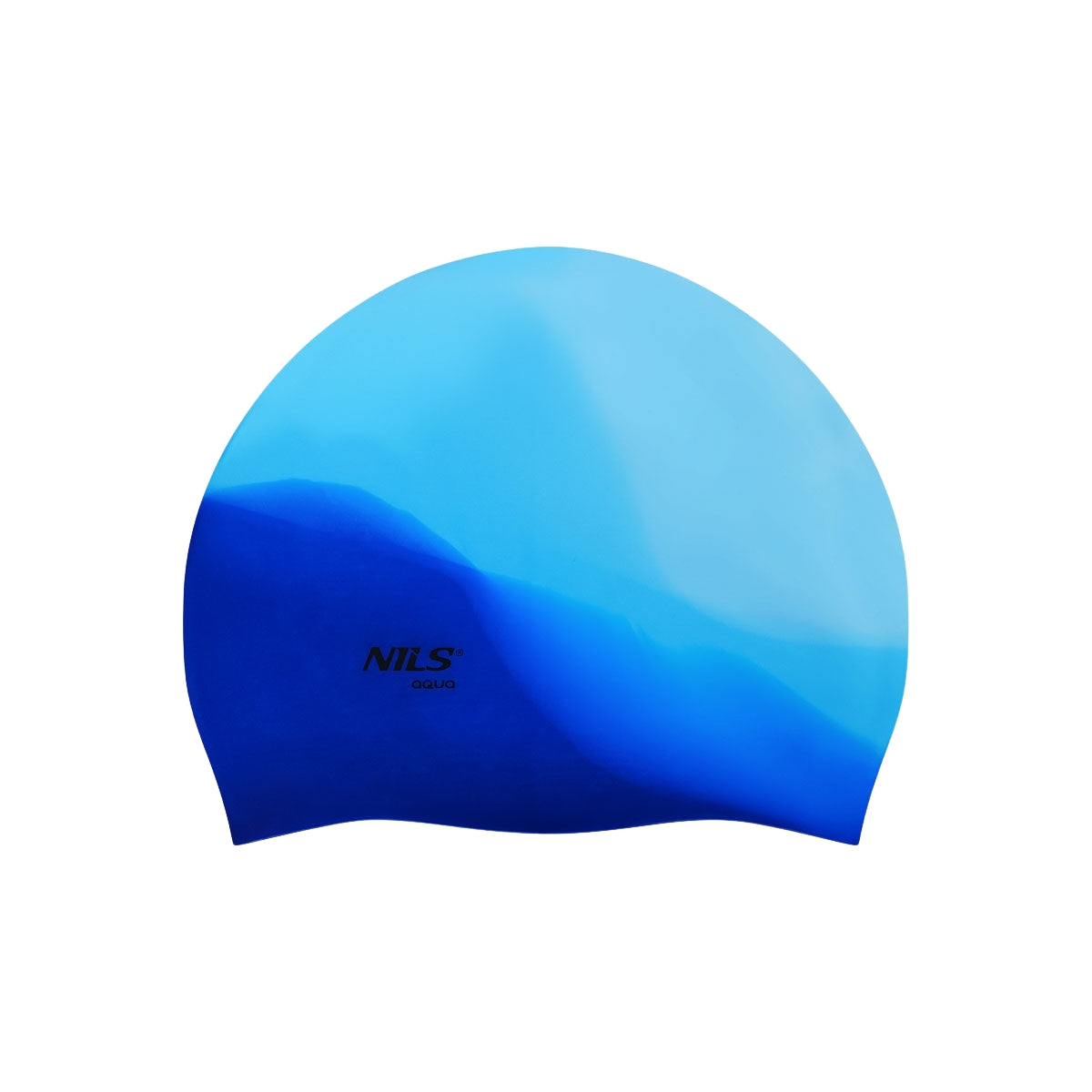 Multicolor Silicone Swimming Cap – Adult Size