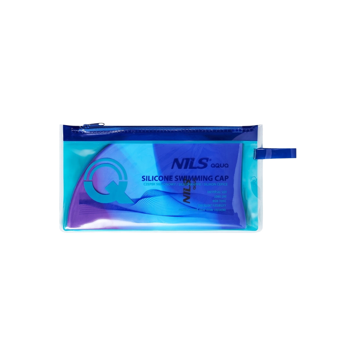 Multicolor Silicone Swimming Cap – Adult Size