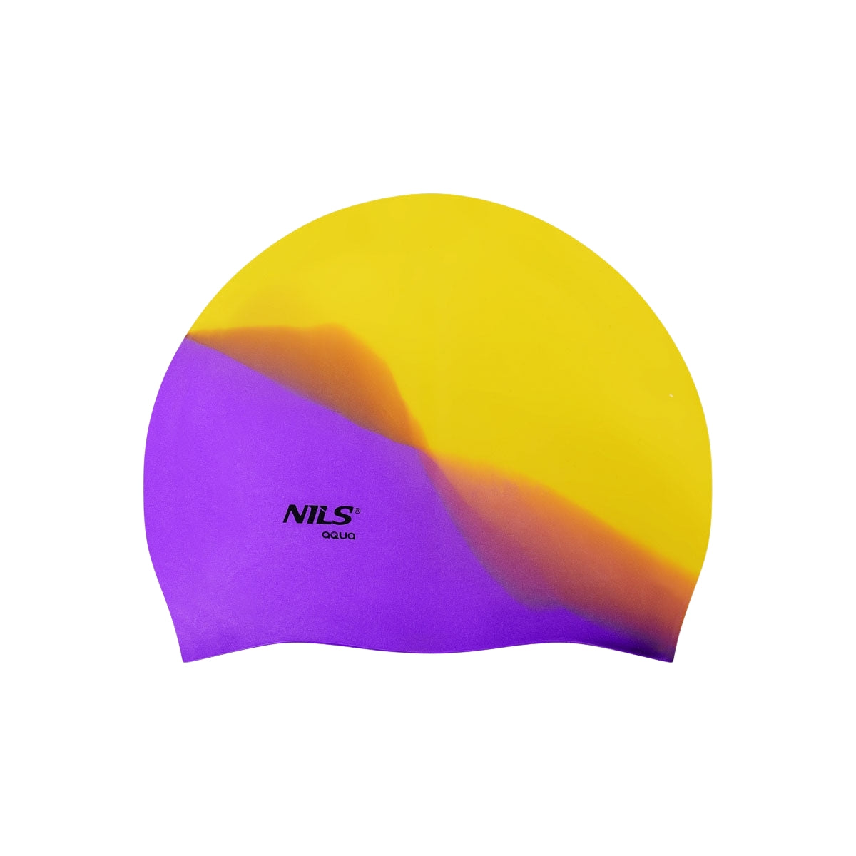 Multicolor Silicone Swimming Cap – Adult Size