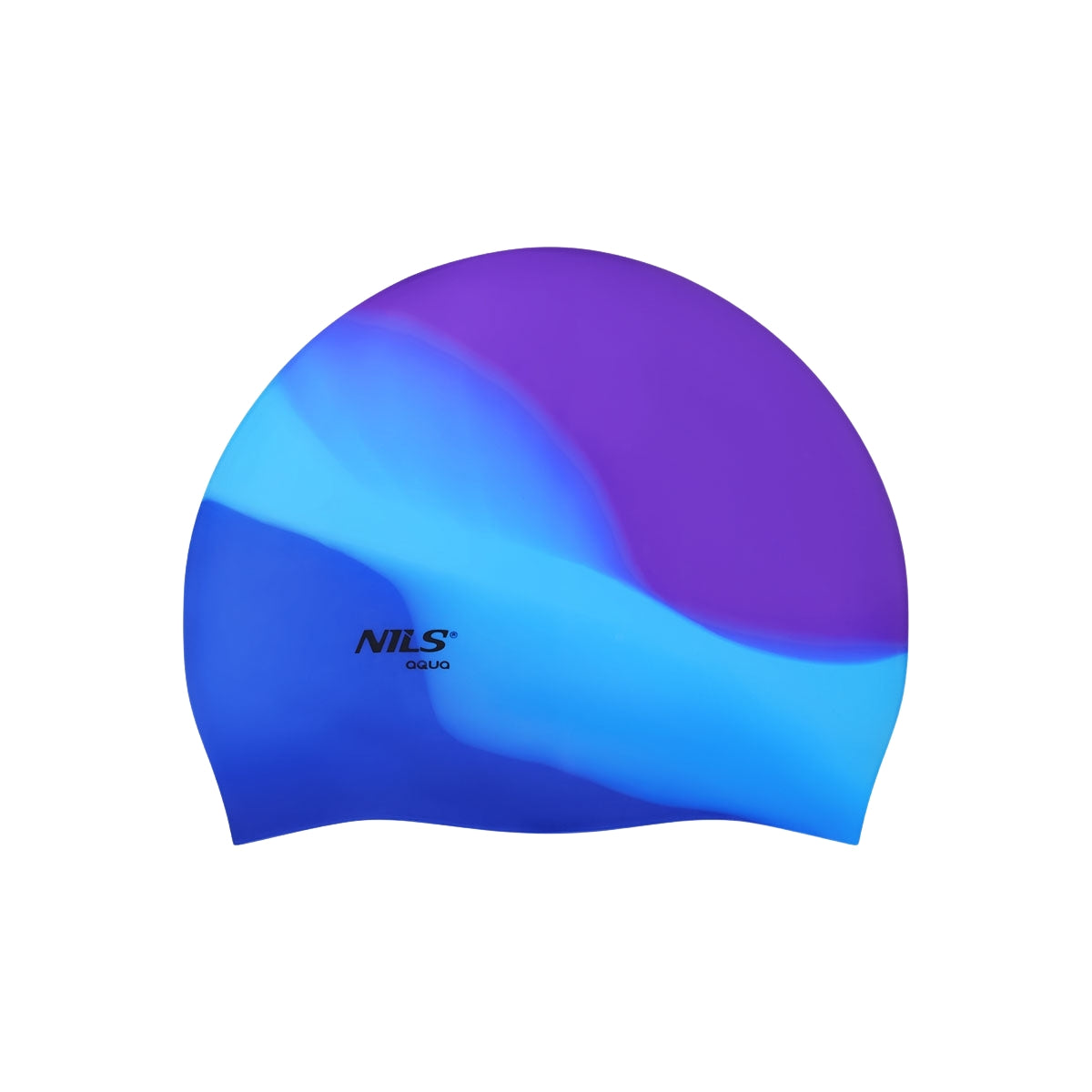 Multicolor Silicone Swimming Cap – Adult Size