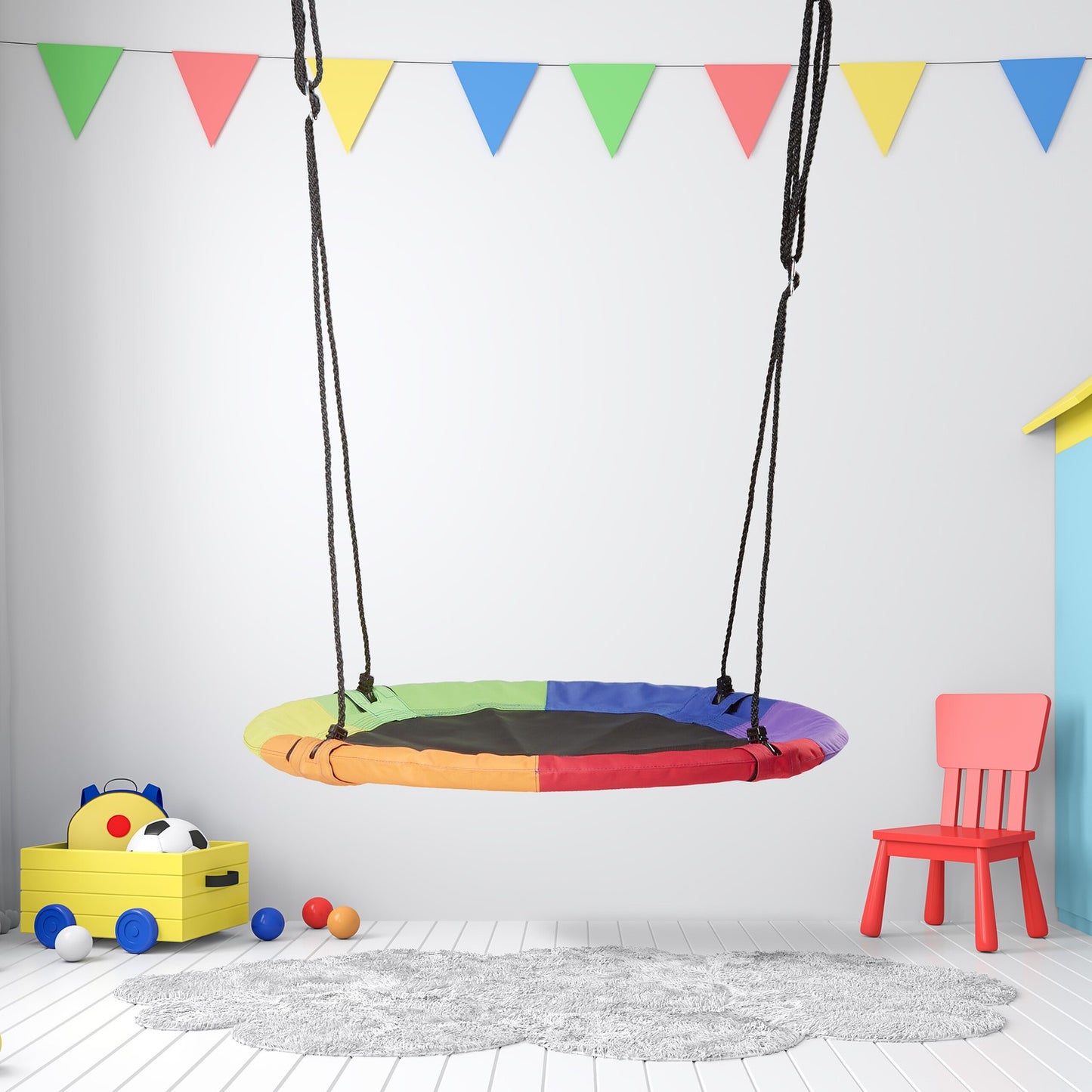 Multicolored Nest Swing for Kids & Adults, 100 cm