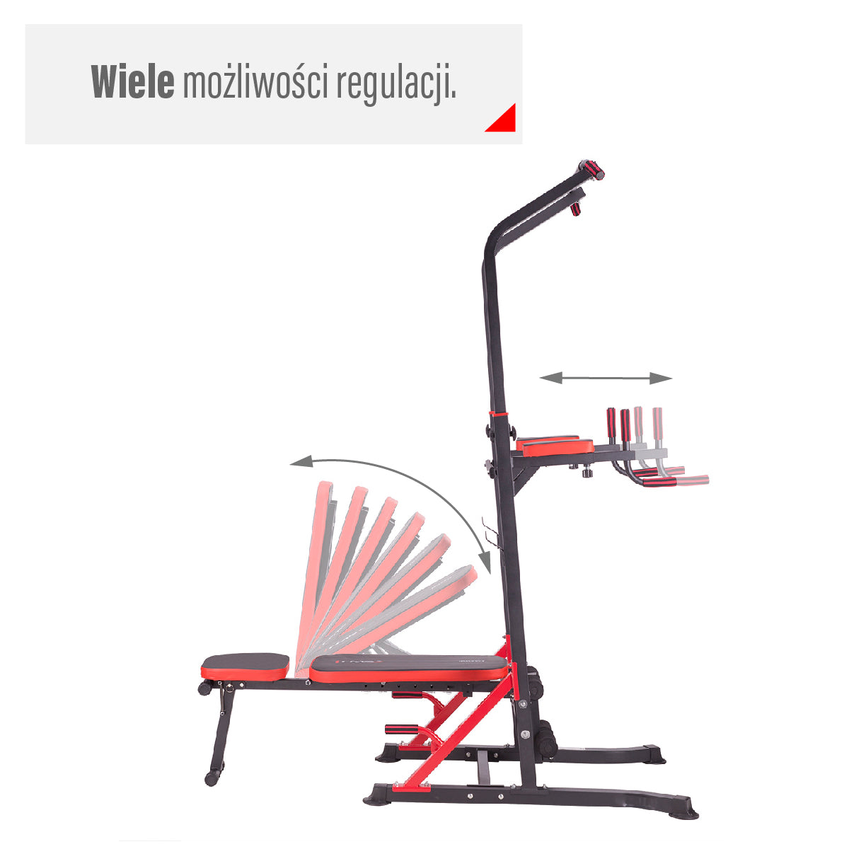 Multifunctional Power Tower for Home Gym Fitness