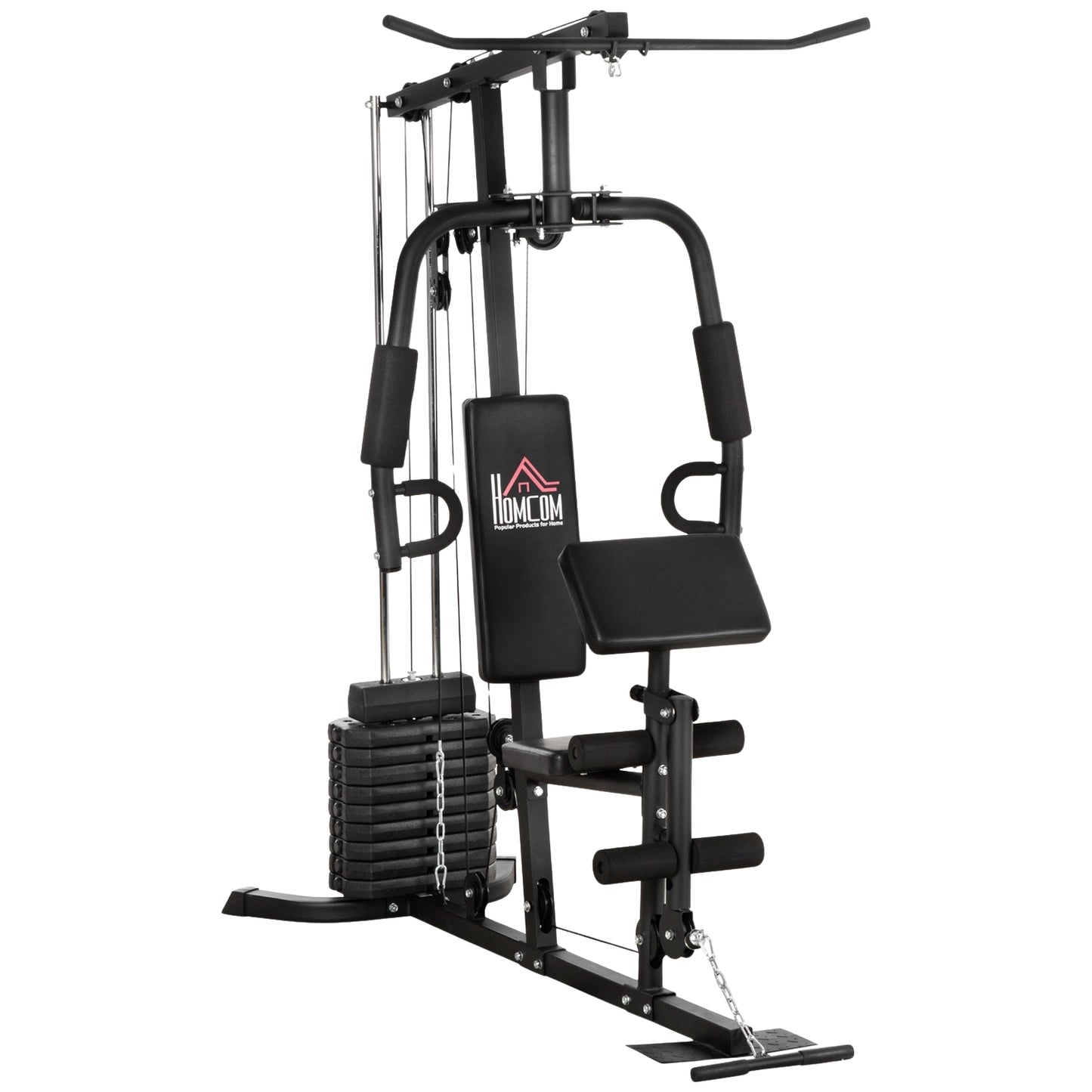 Multifunctional gym station, Lat Pull/Butterfly, 45 kg weights