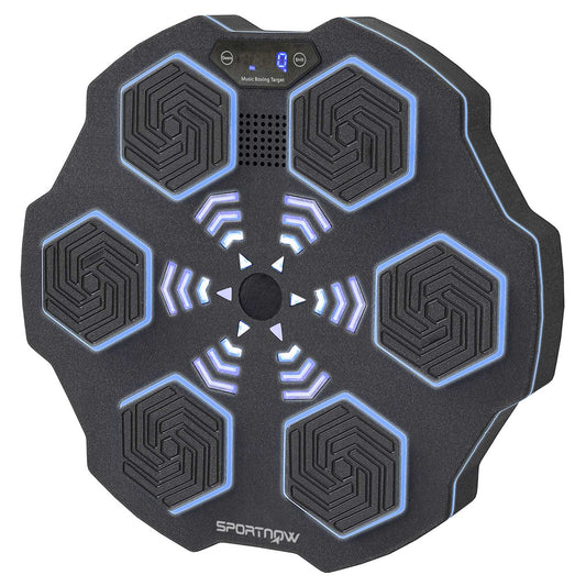 Music Boxing Wall, Bluetooth, 9 Speeds, LED Display, Black