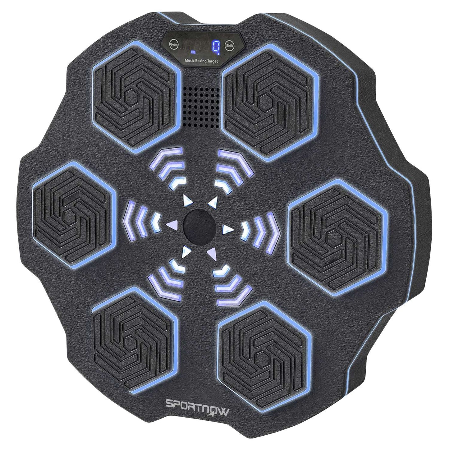 Music Boxing Wall, Bluetooth, 9 Speeds, LED Display, Black