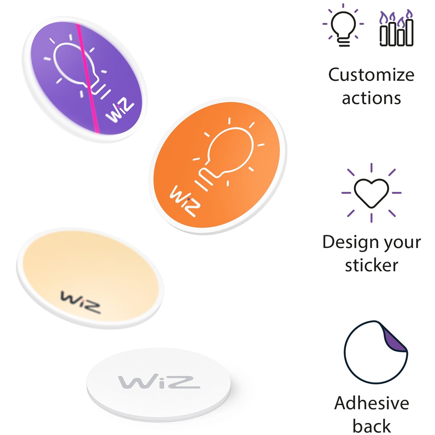 NFC tag 4-pack