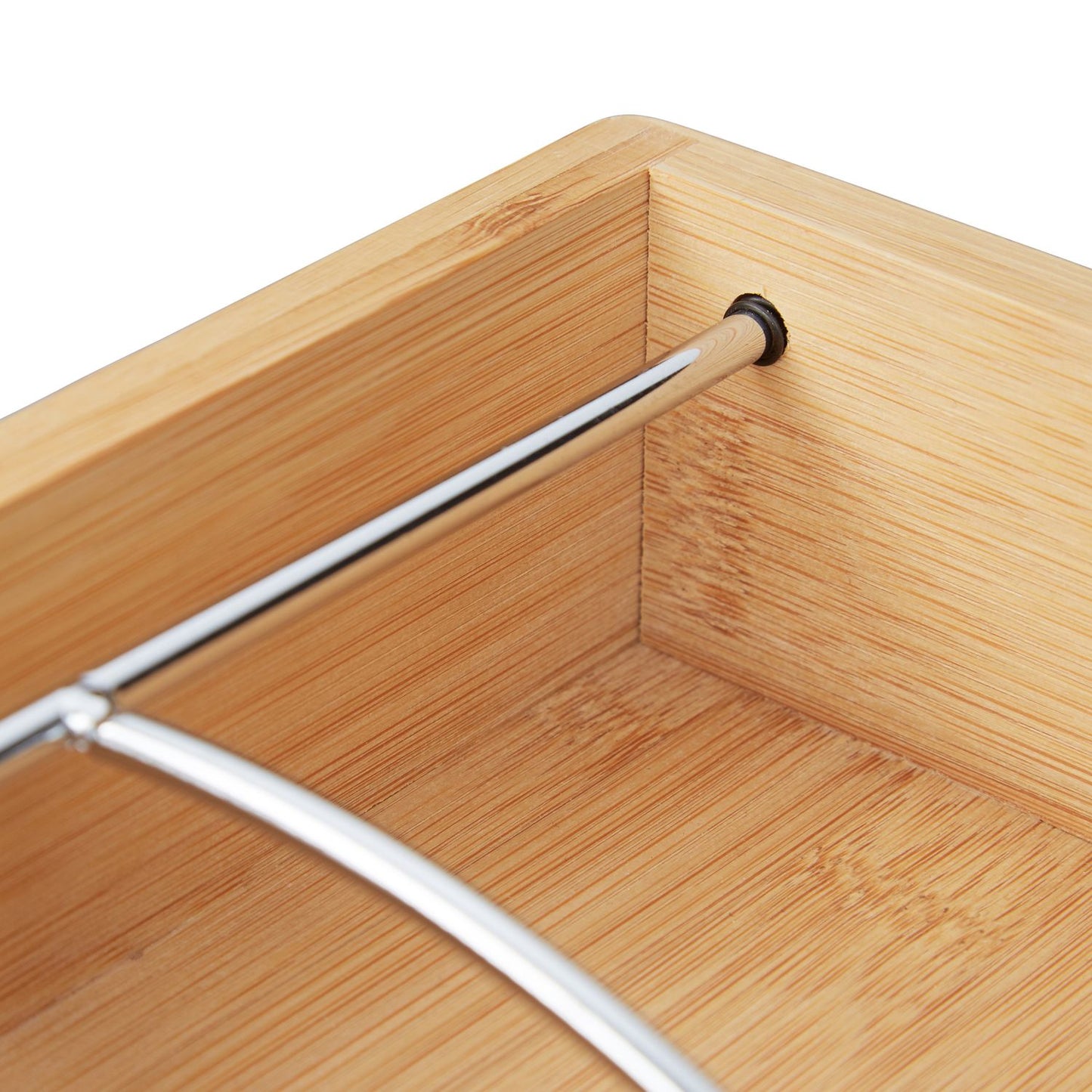 Napkin holder in bamboo wood