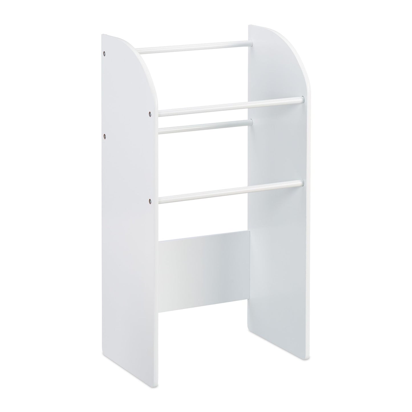 Narrow Children's Shelf with Hero Motif