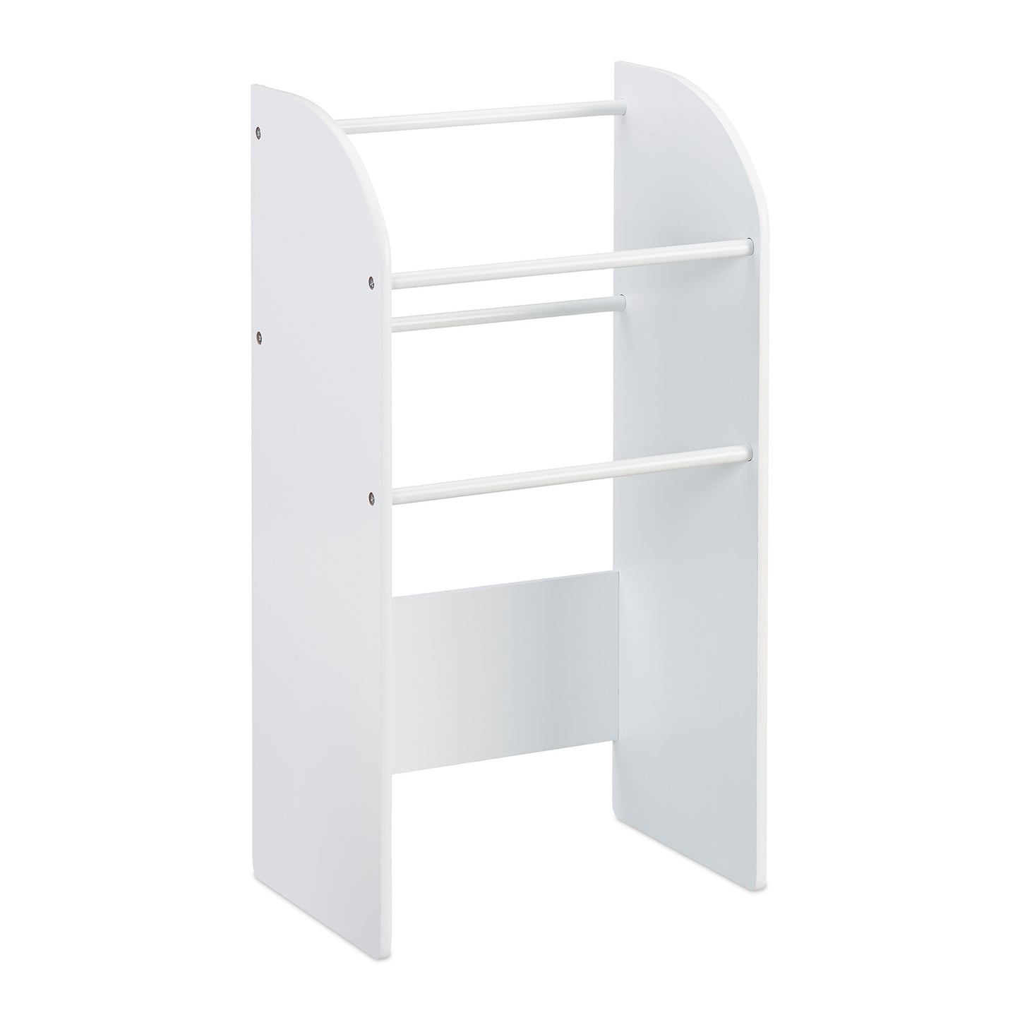 Narrow Children's Shelf with Hero Motif