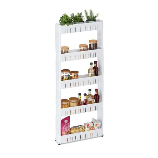 Narrow Niche Trolley with 5 Shelves