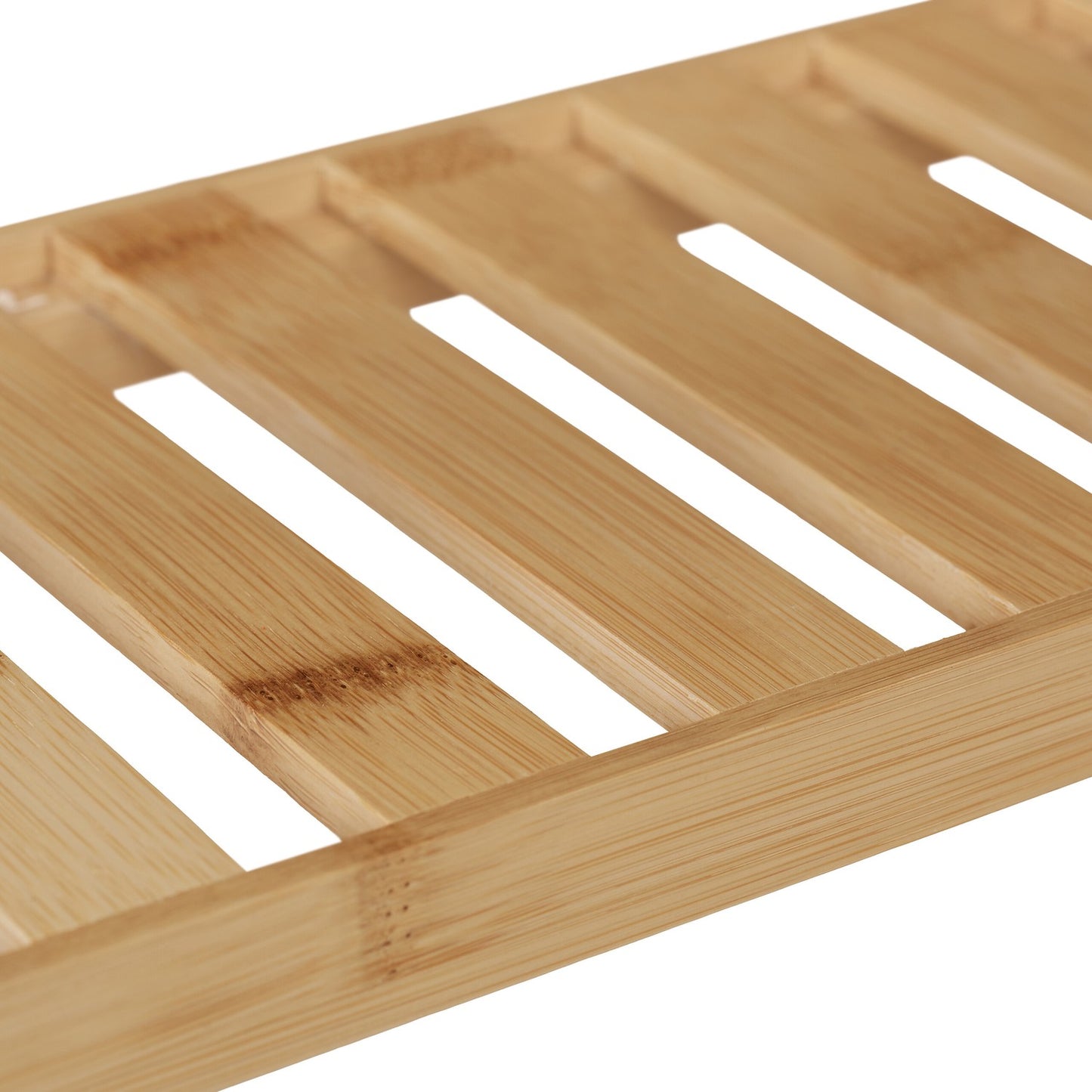 Narrow bathroom shelf with 3 shelves