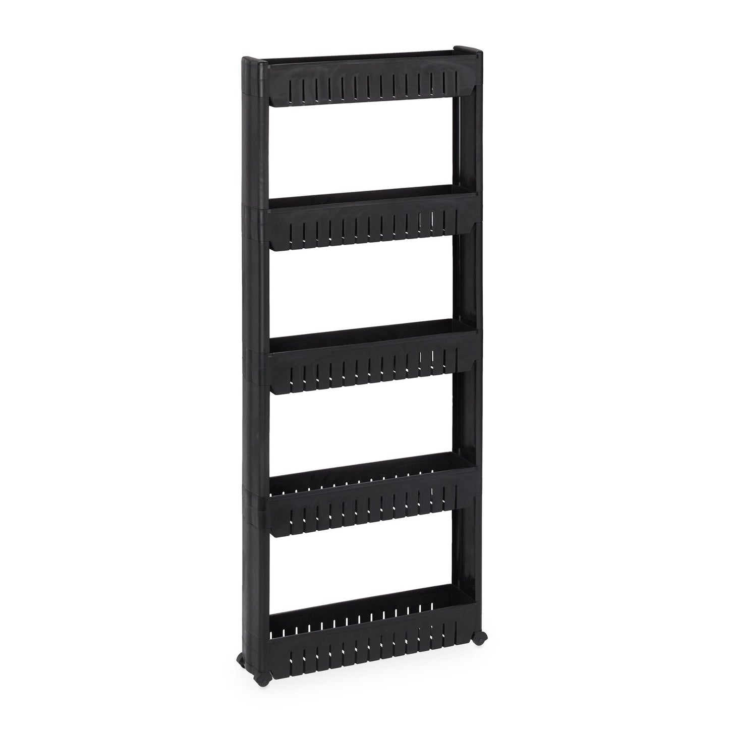 Narrow trolley with 5 shelves