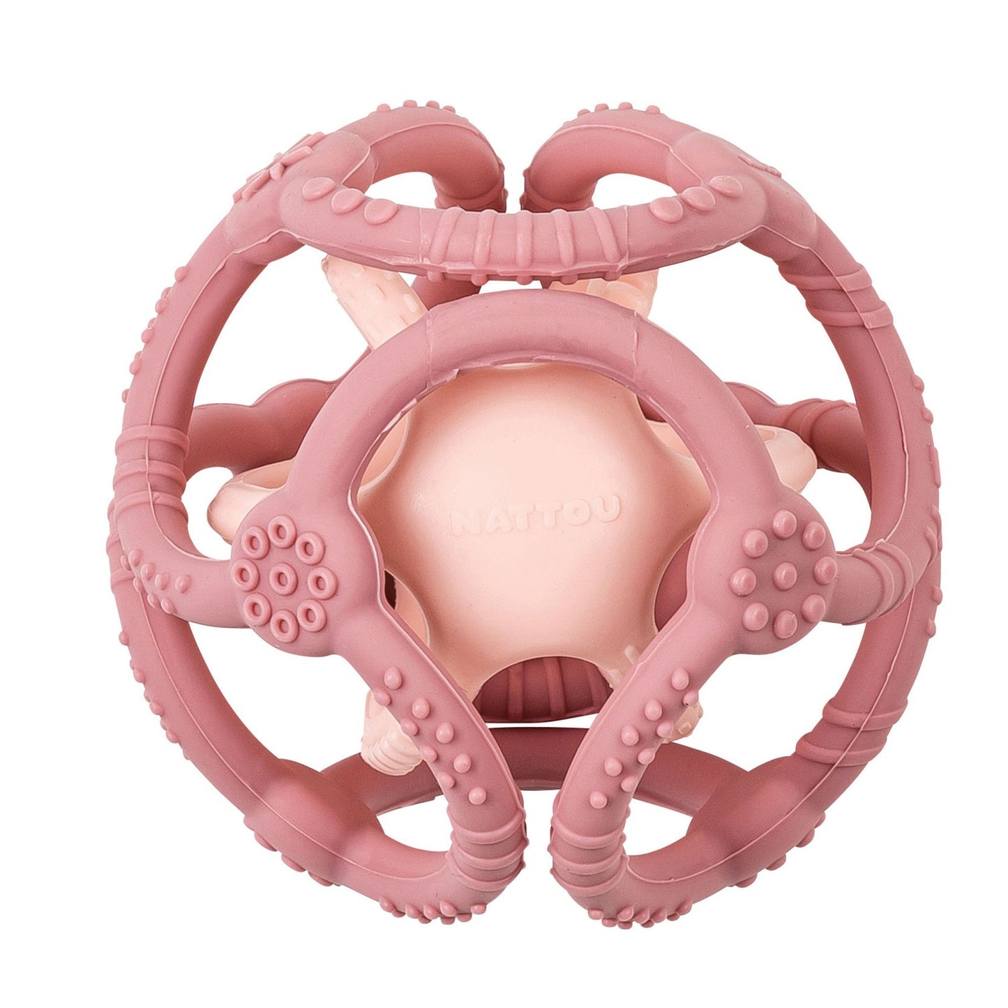 Nattou Set Of 2 Balls, Pink