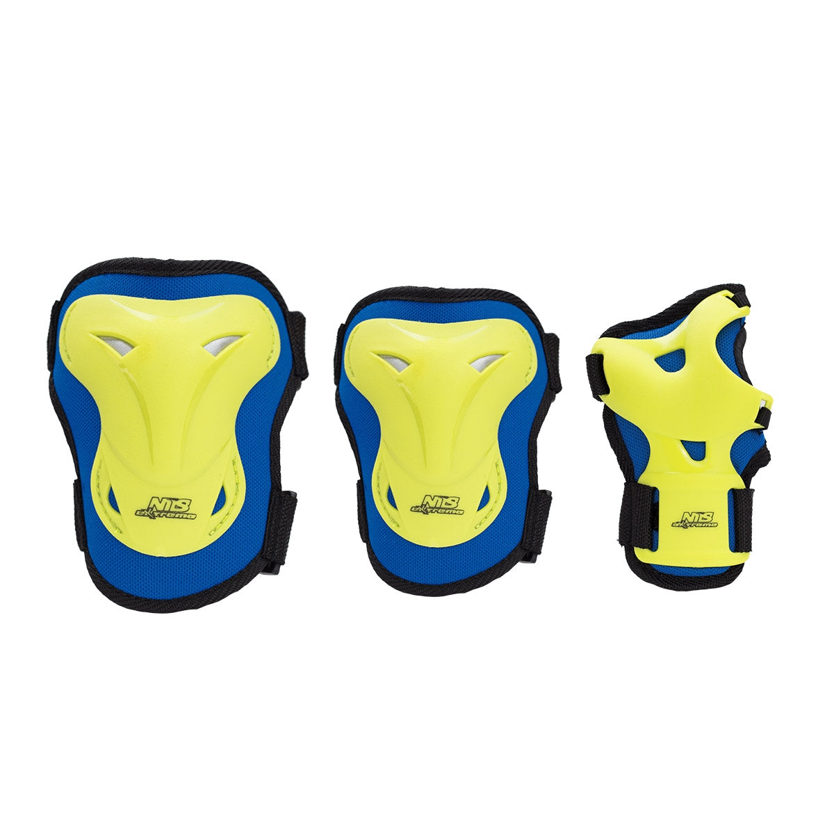 Navy Blue-Lime Protective Gear Set, Size L