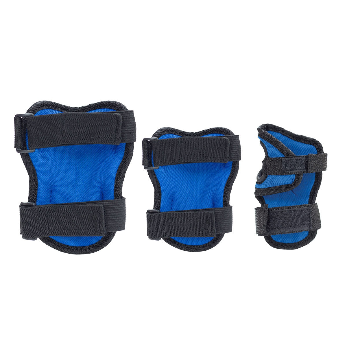 Navy Blue-Lime Size M Protective Gear Set