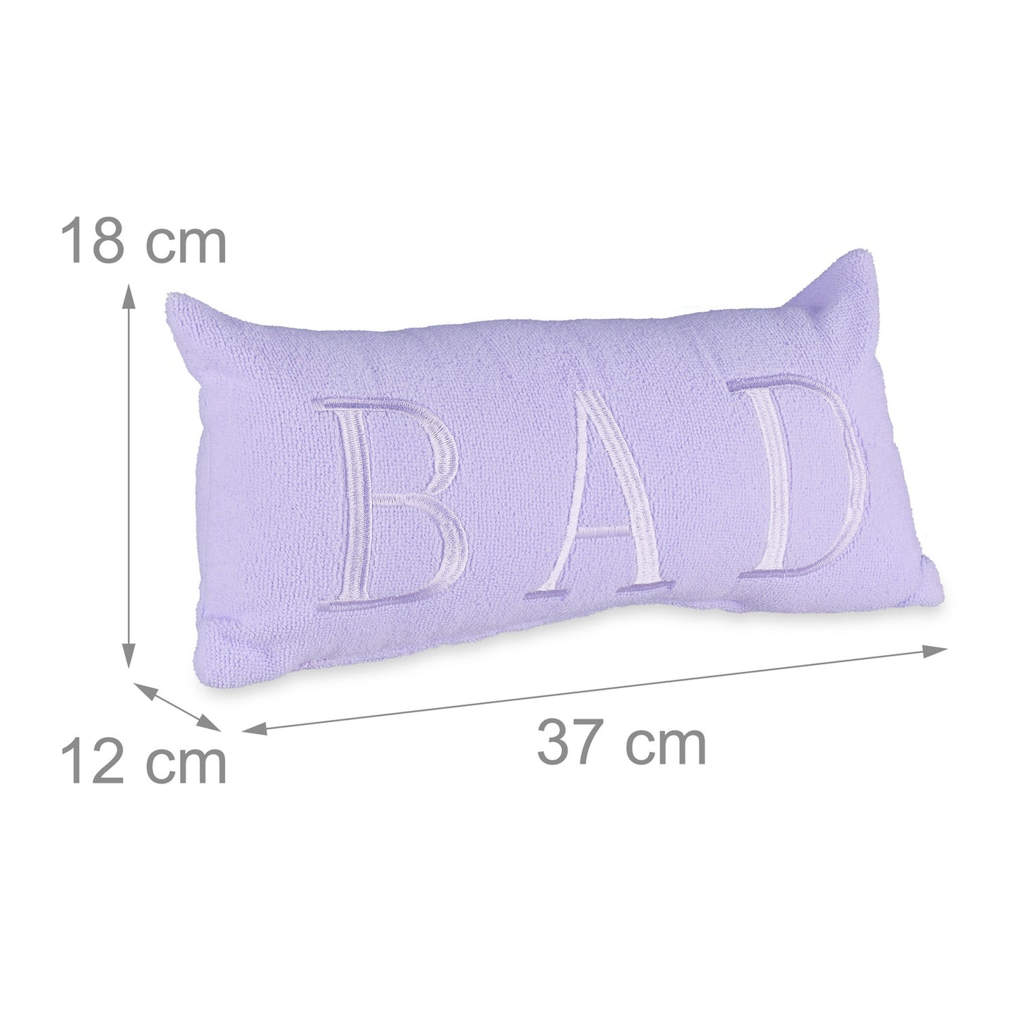 Neck pillow for the bathtub BAD purple