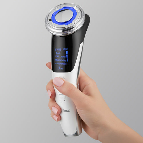 Needle-Free EMS Facial Massager, 5-in-1, All Skin Types