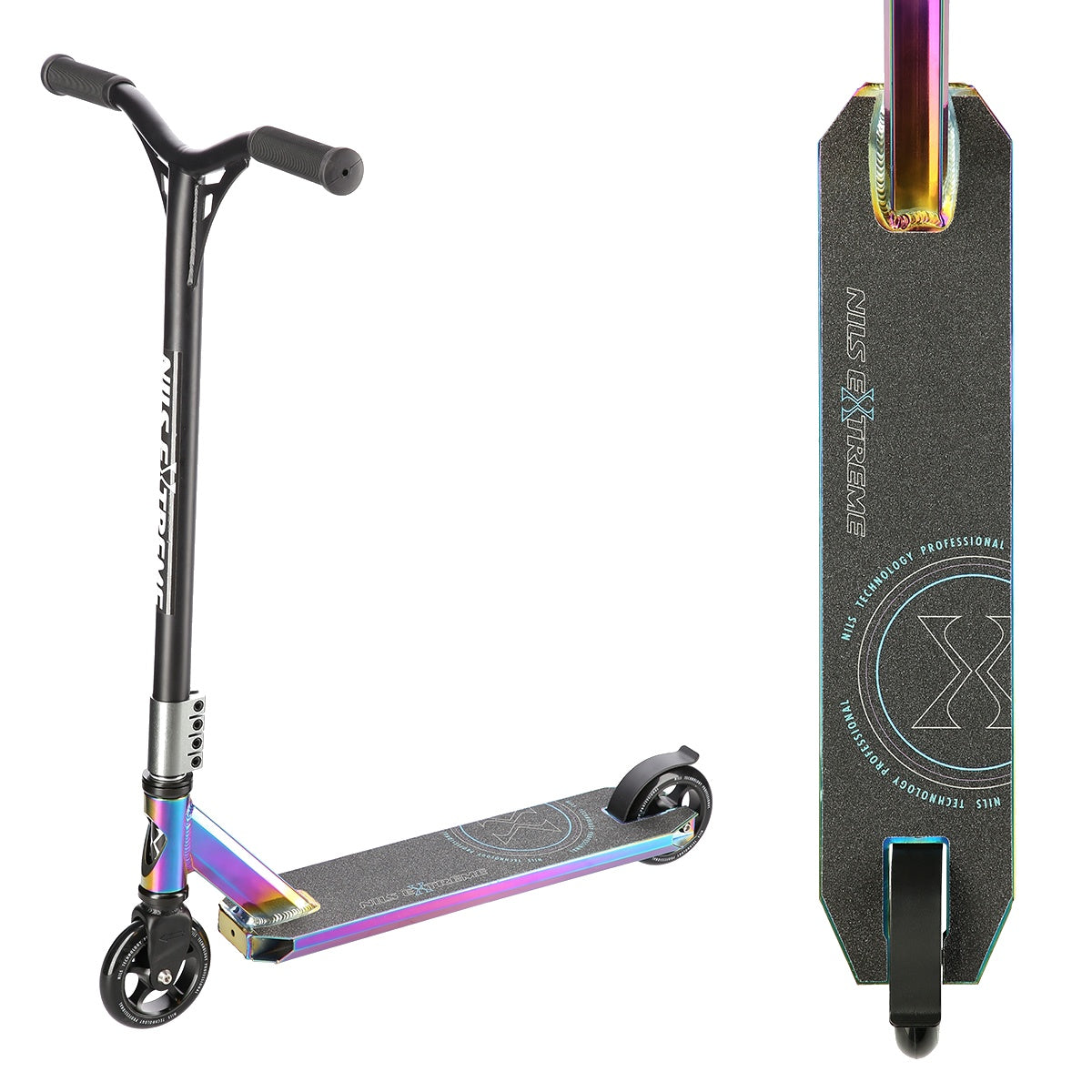 Neon Stunt Scooter – Lightweight, Durable Design