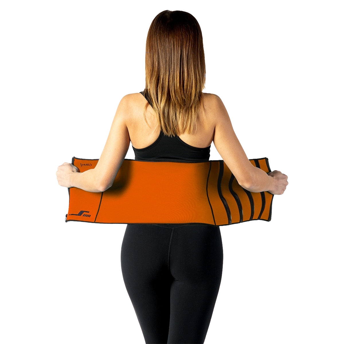 Neoprene Waist Support, Orange, One Size