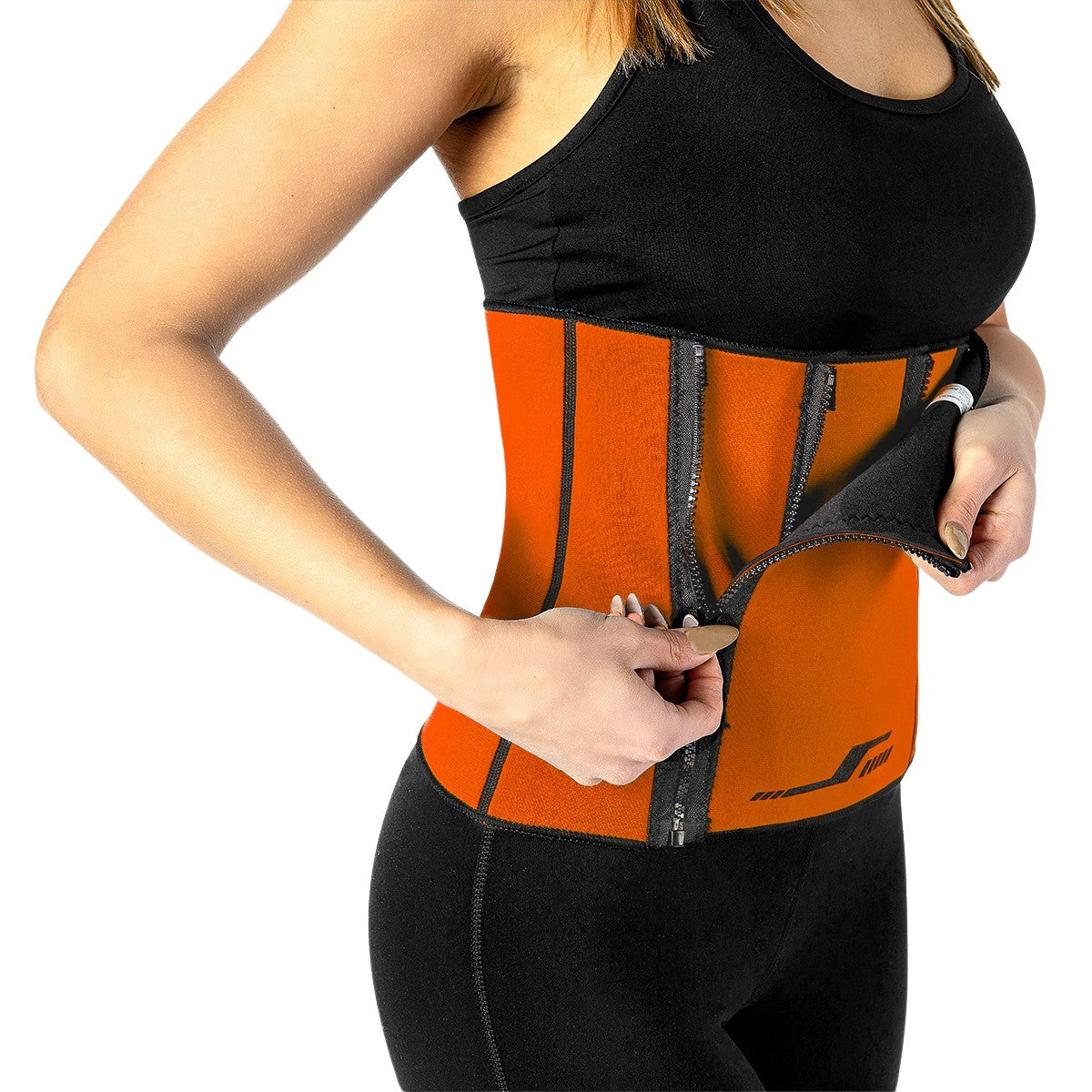 Neoprene Waist Support, Orange, One Size
