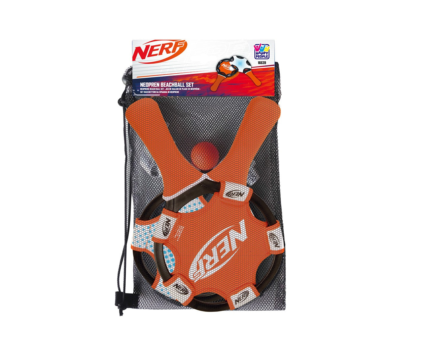 Nerf Neoprene Rackets Set With Pvc Ball