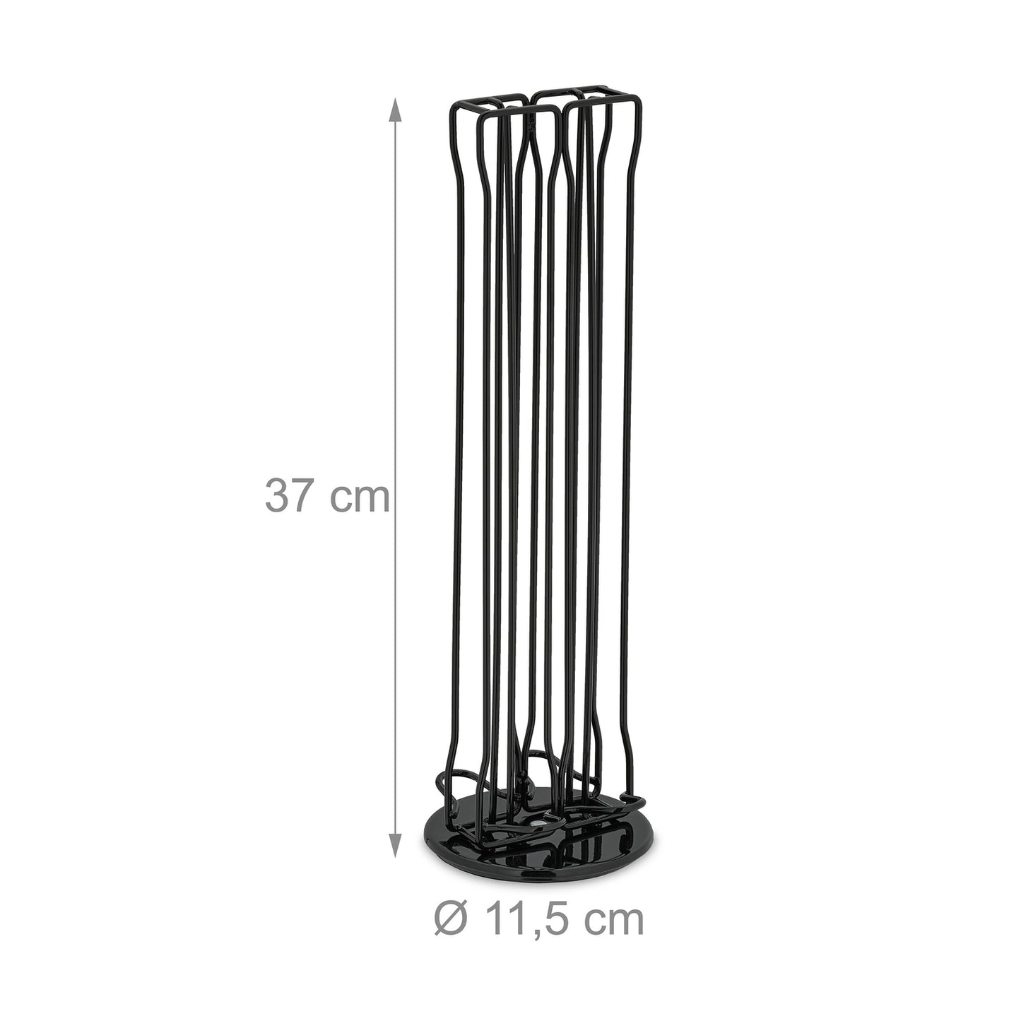 Nespresso capsule holder for 40 capsules