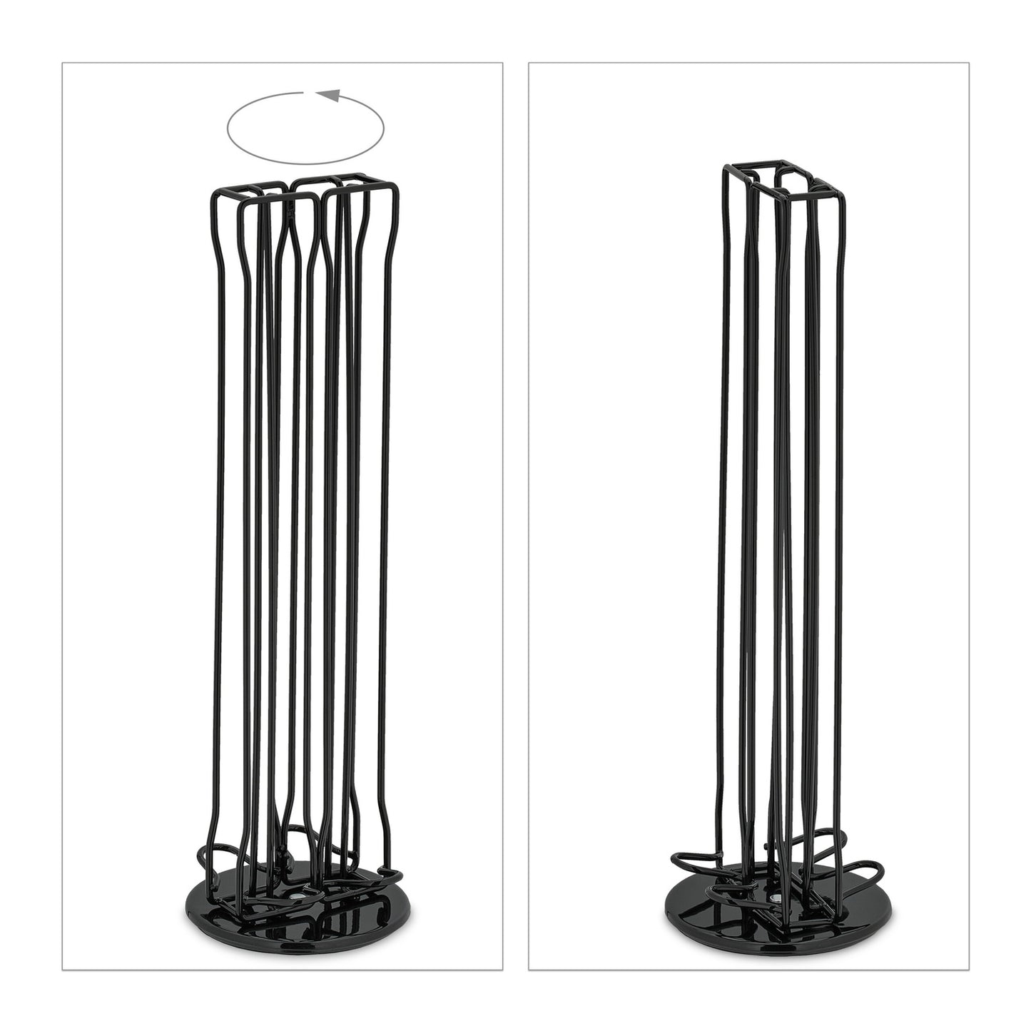 Nespresso capsule holder for 40 capsules