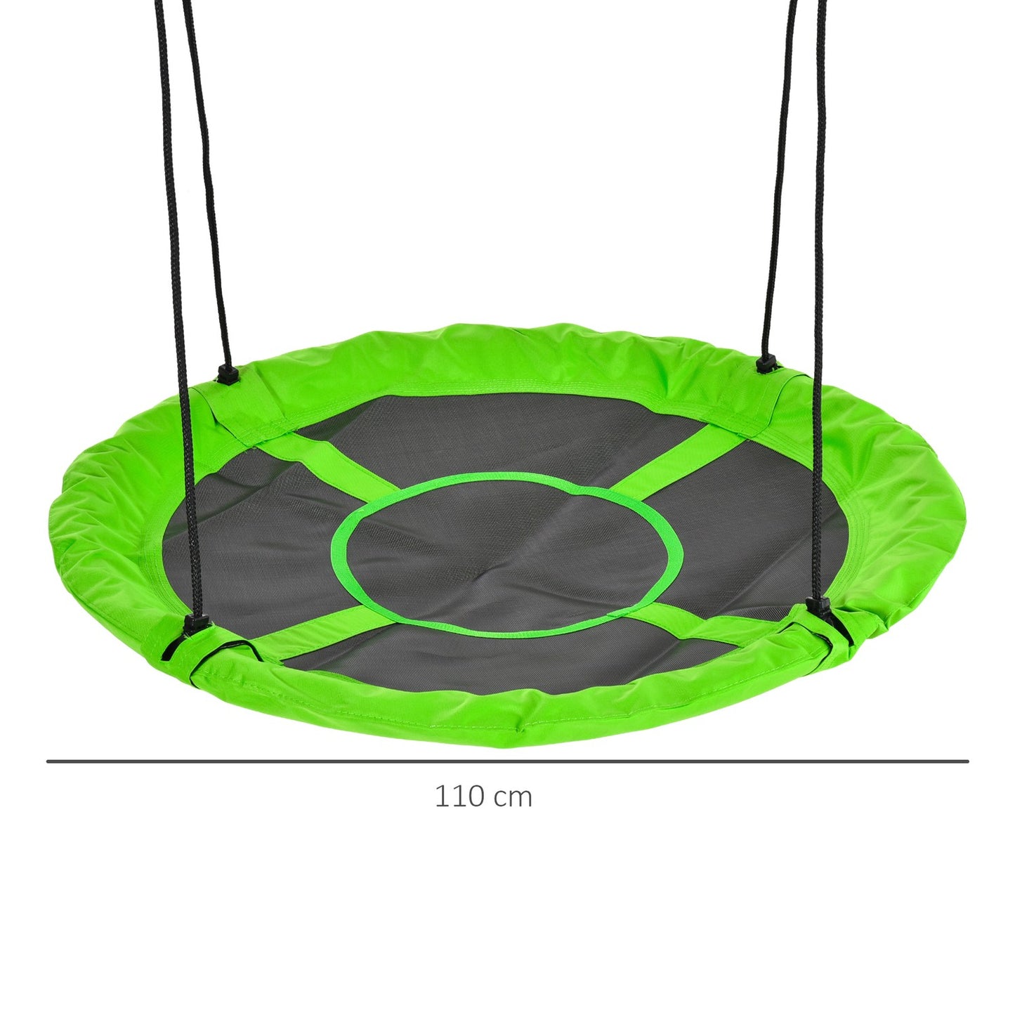 Green Nest Swing, Ø110 Cm, adjustable for 3-12 years, 150 kg capacity