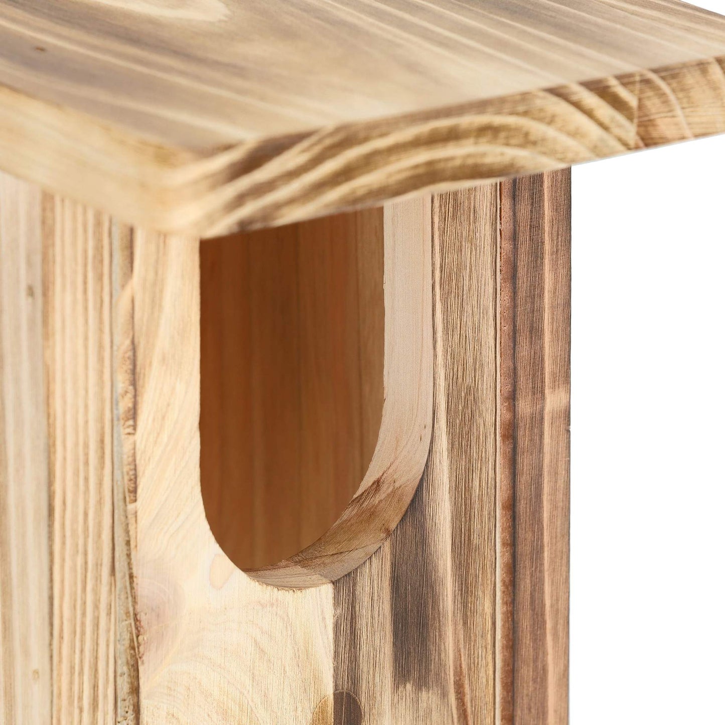 Nestbox Flamed Semi Cavity Breeder