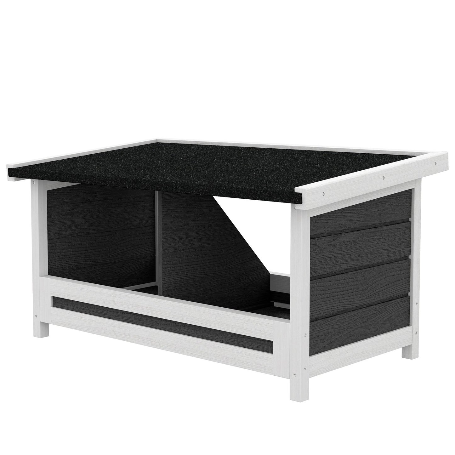 Chicken nesting box, weatherproof roof, spruce, 66x37x34 Cm