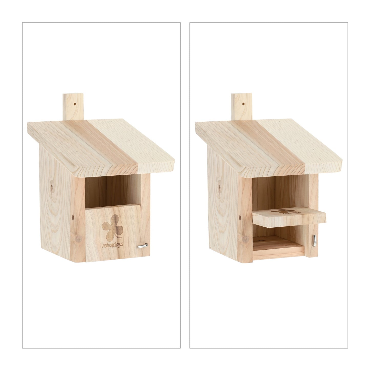 Nesting Box Natural Wood
