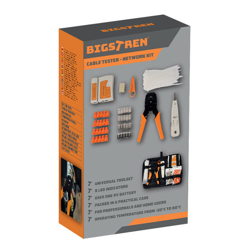 Network Cable Tester Kit – Includes Essential Tools