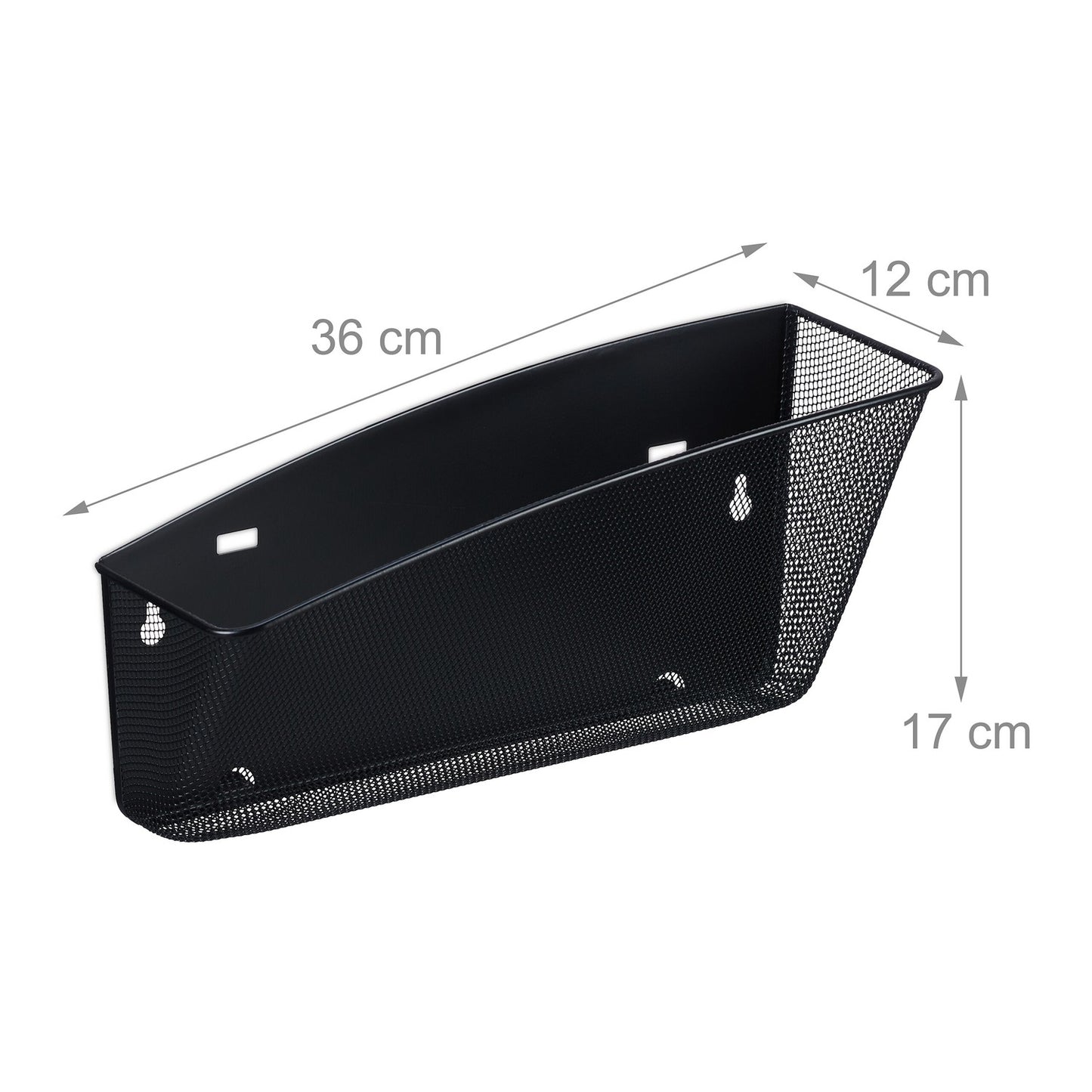 Newspaper holder wall set of 3