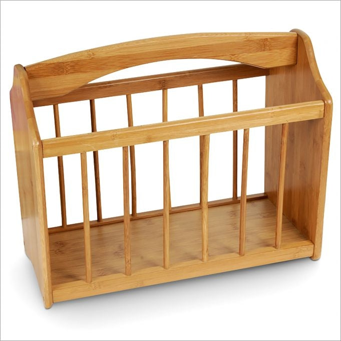 Newspaper stand in bamboo