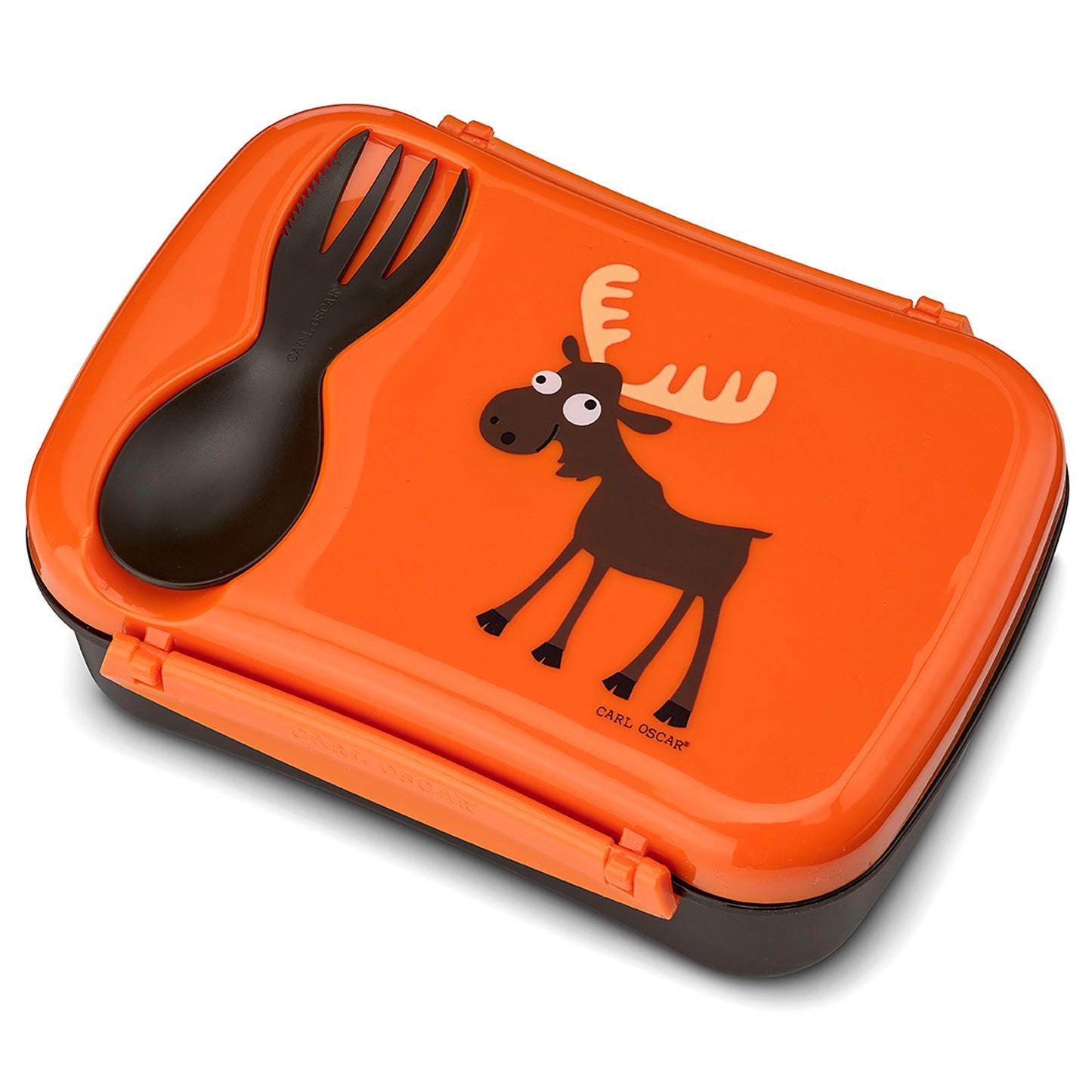 N'ice Box lunch box with cooling block Orange
