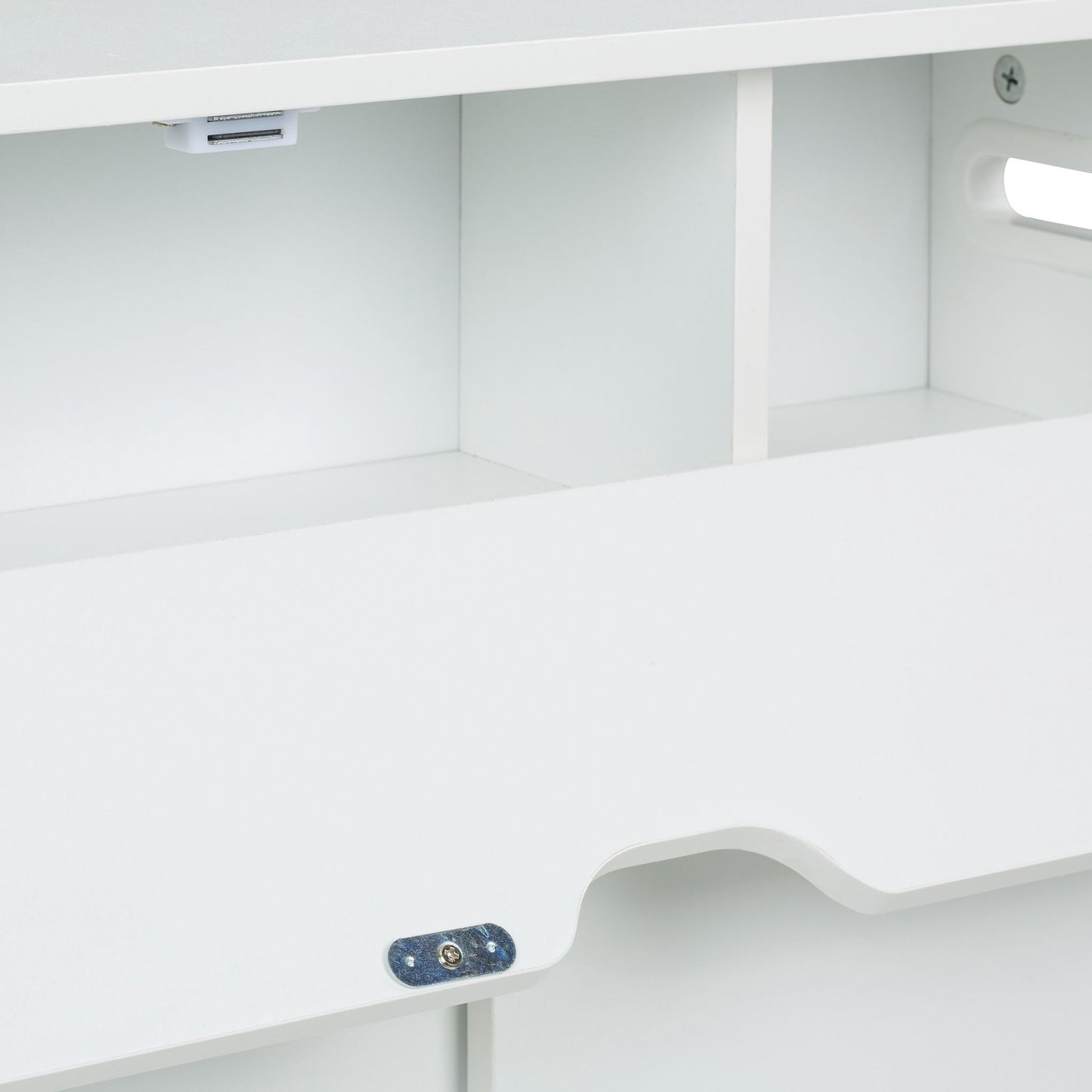 Niche trolley with sliding doors