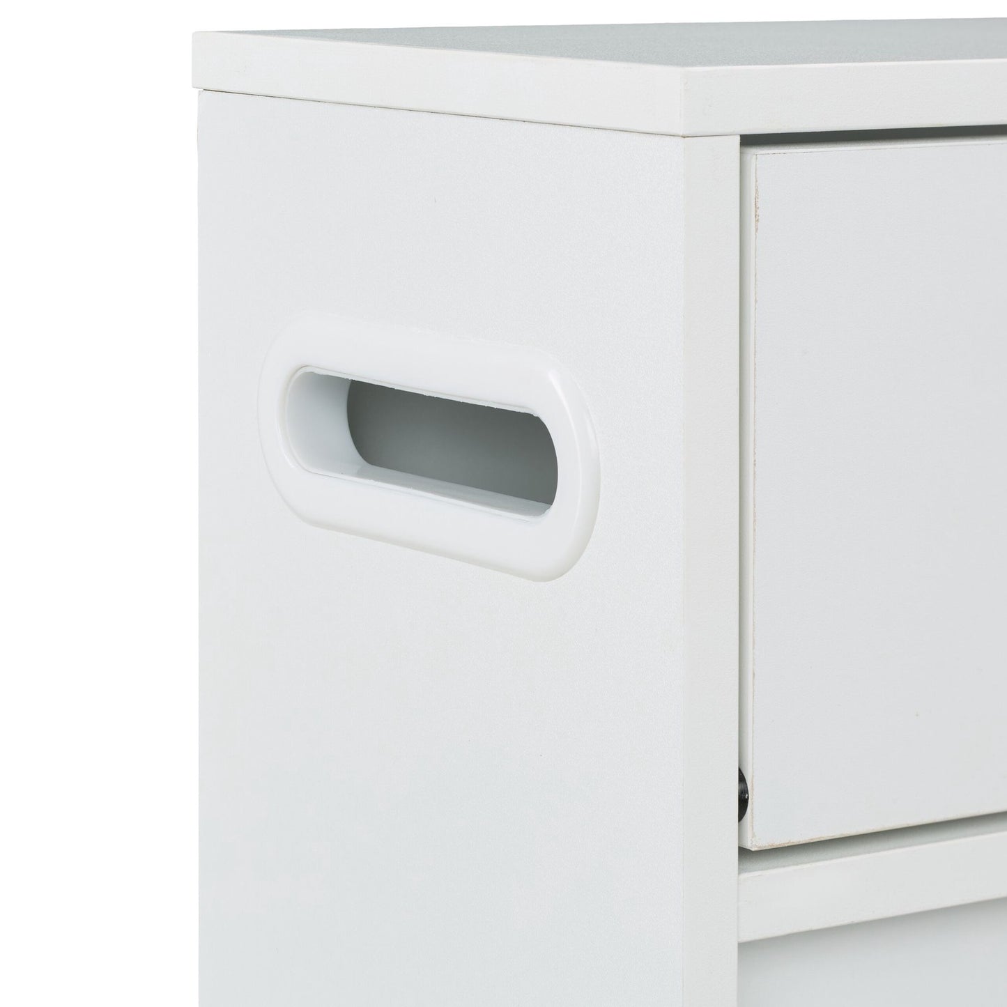 Niche trolley with sliding doors