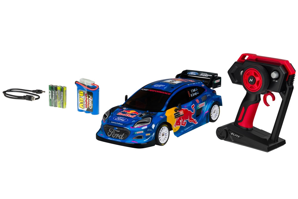 Nikko Radio Control Vehicle M-Sport Ford Puma #8 Tanak, Scale 1:14