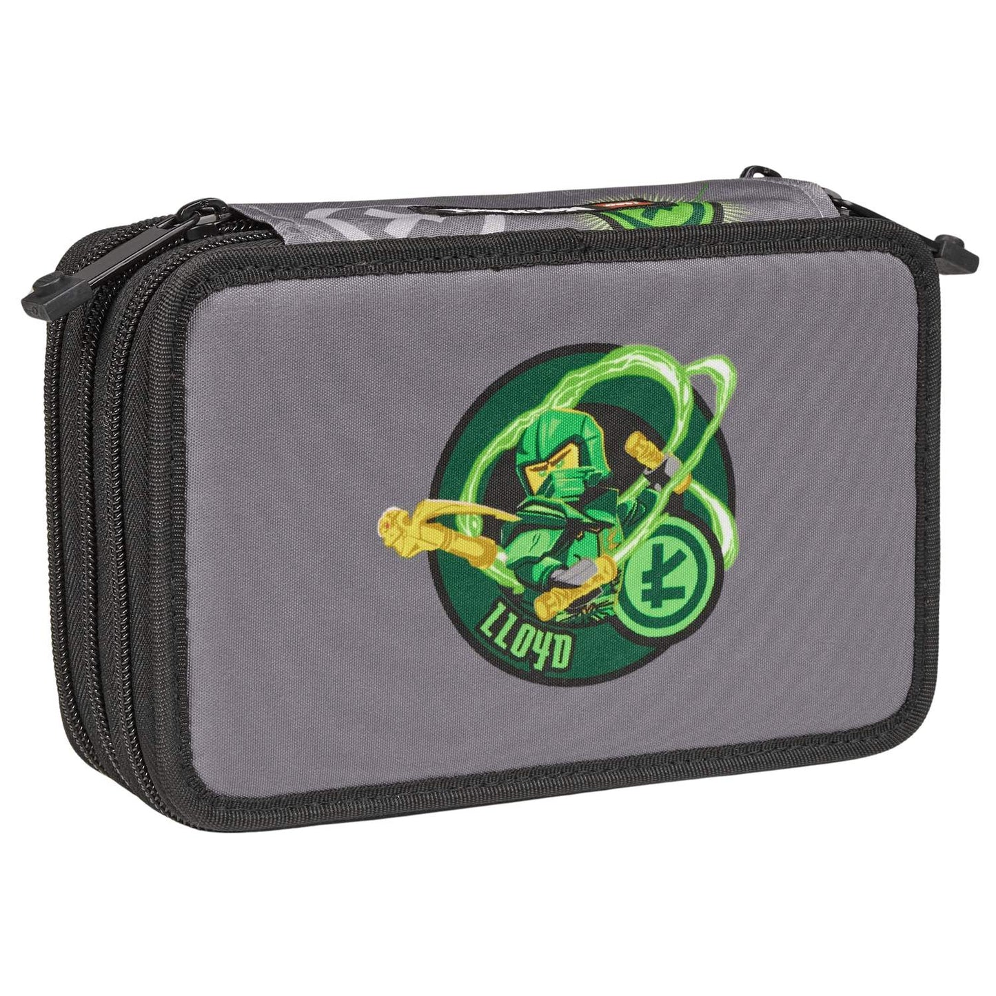 Ninjago 3-Layer Pencil Case with Elemental Master Contents