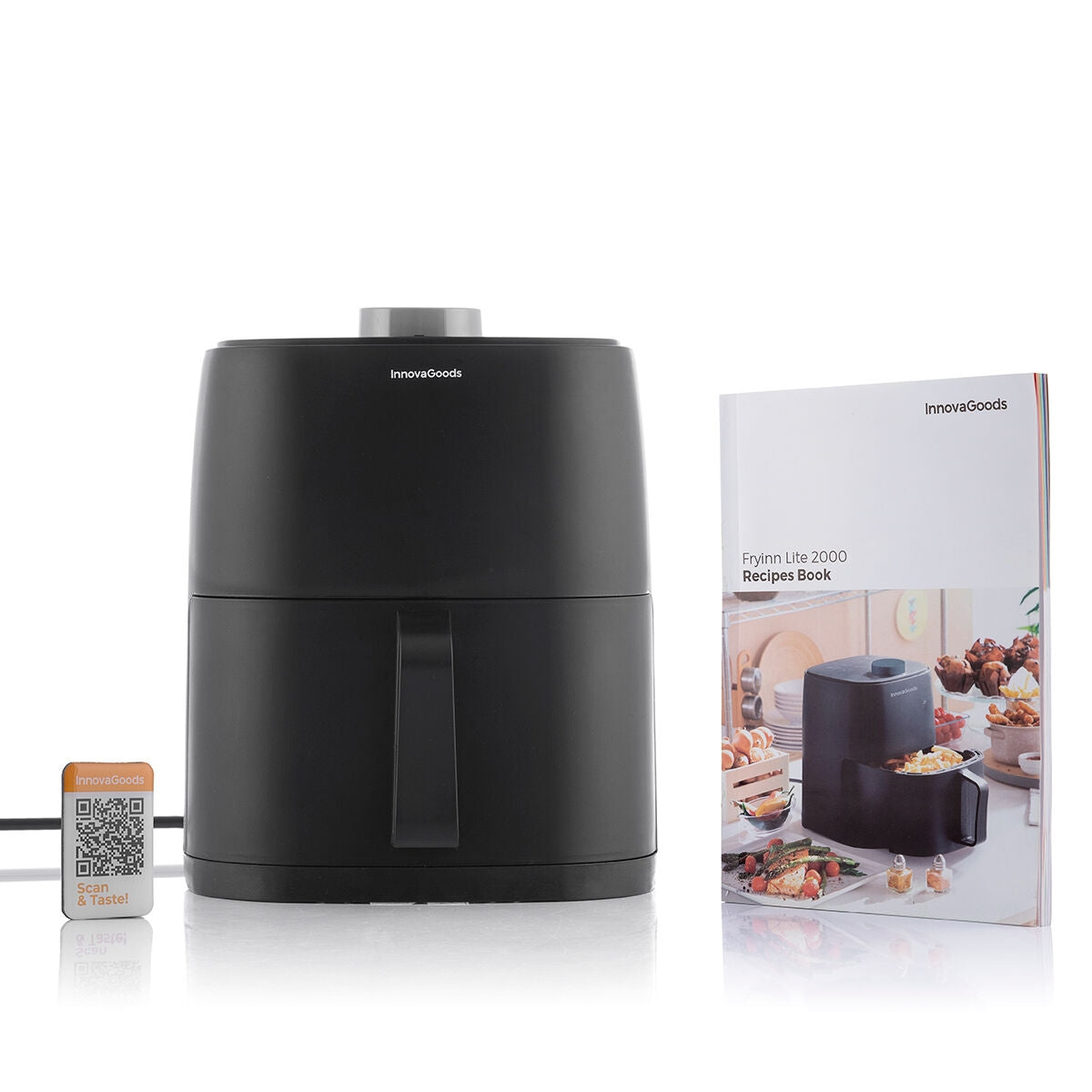No-Oil Fryer InnovaGoods Fryinn Lite 2000 Black 1200 W 2 L