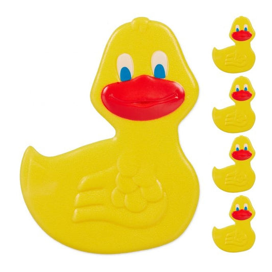 Non-Slip Bath Stickers Ducks, Set of 5