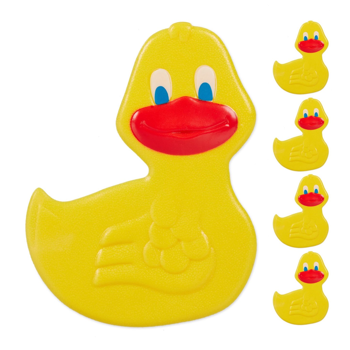 Non-Slip Bath Stickers Ducks, Set of 5