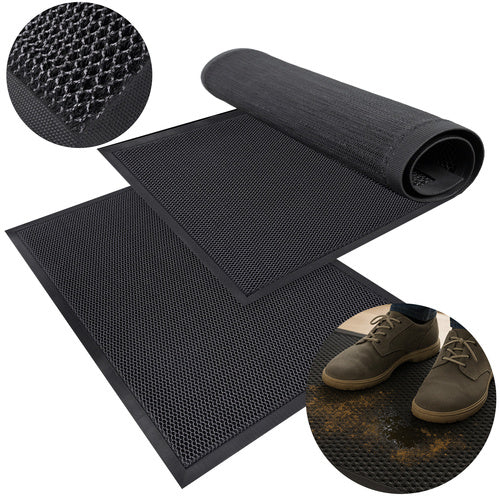 Non-Slip Entrance Mat, 90x60cm, TPE Rubber