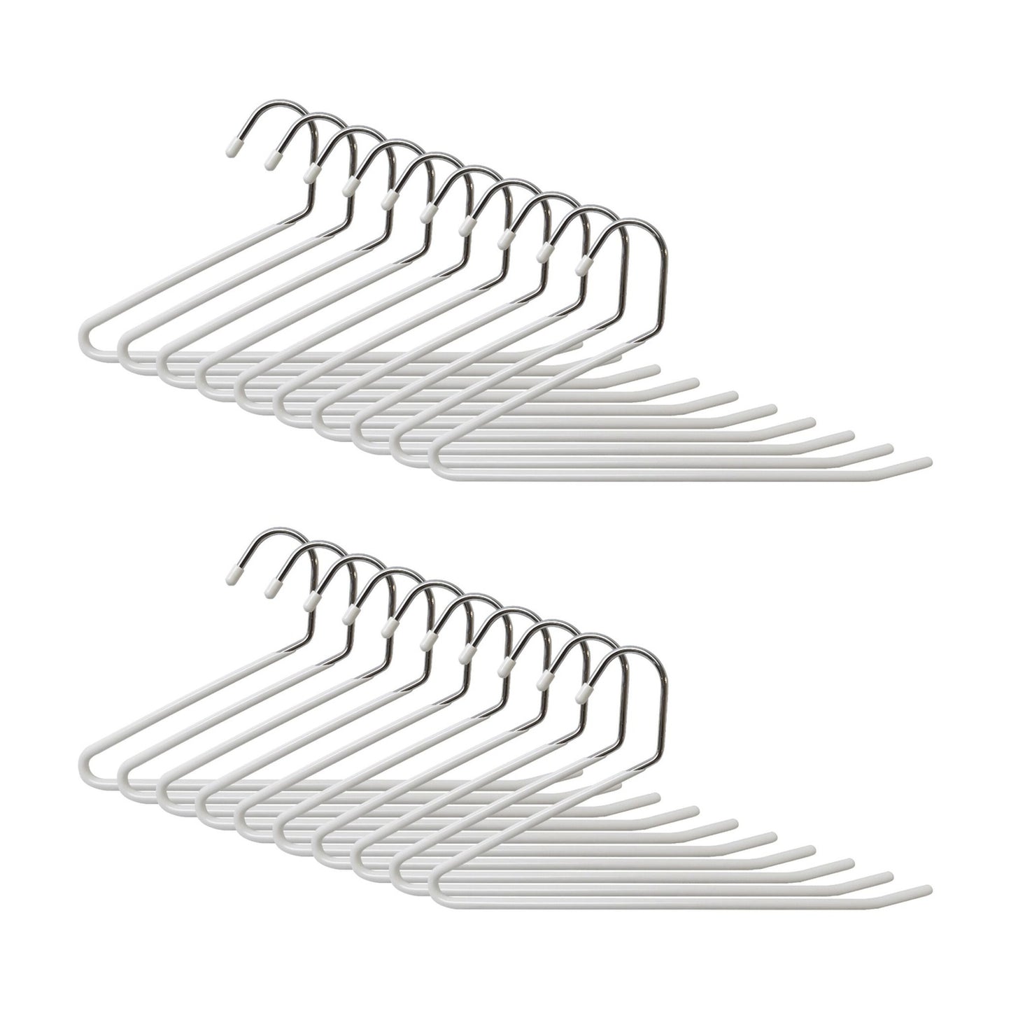 Non-Slip Space-Saving Trouser Hangers – Set of 10