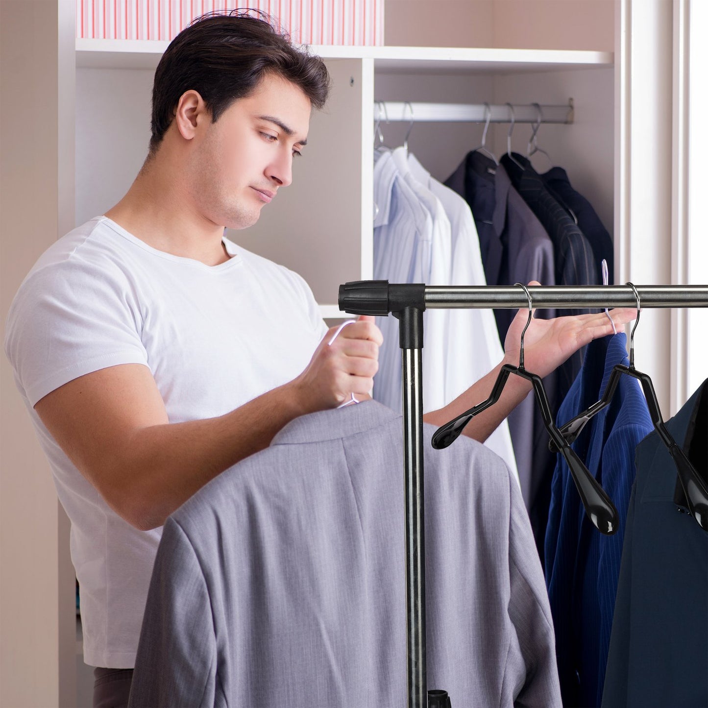 Non-Slip Suit Hanger Set